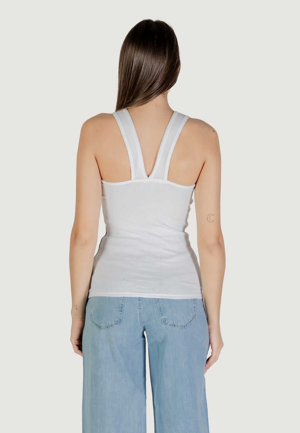 Top Calvin Klein Jeans SL COTTON RIB SOLID