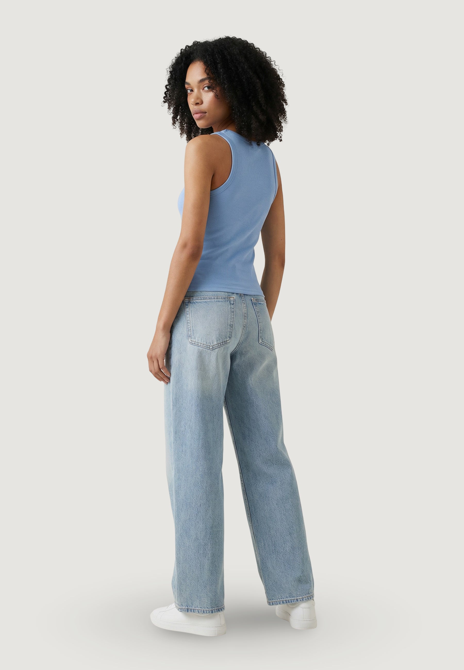 Top Calvin Klein Jeans A - WOVEN LABEL 2X2