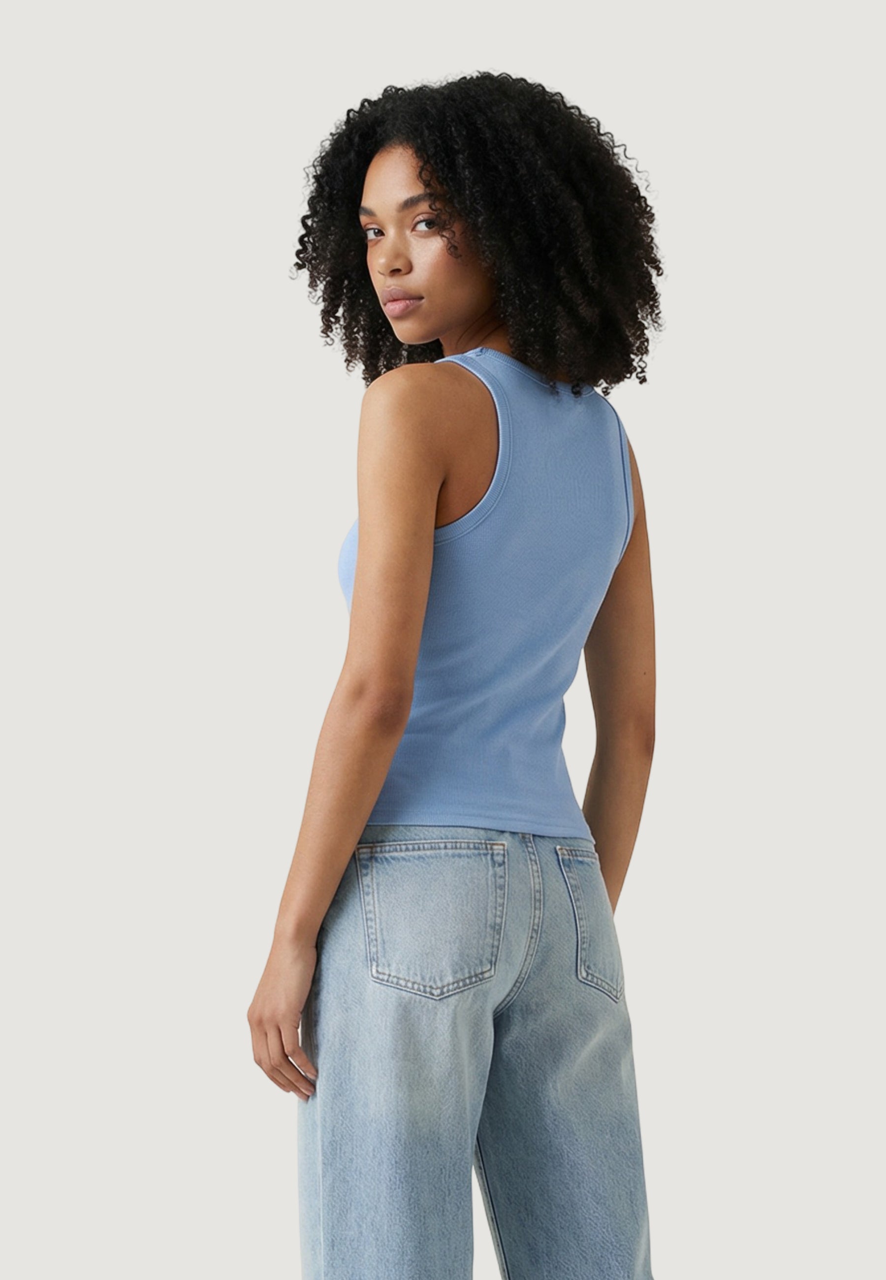 Top Calvin Klein Jeans A - WOVEN LABEL 2X2