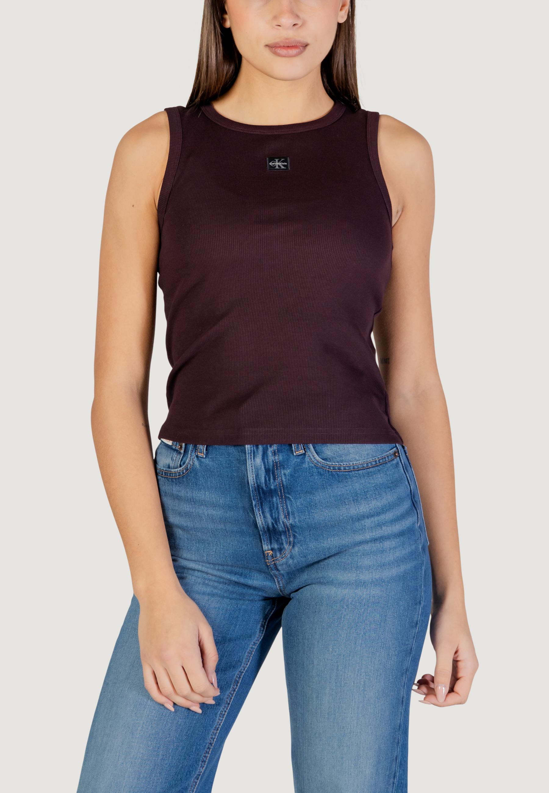 Top Calvin Klein Jeans A - WOVEN LABEL 2X2