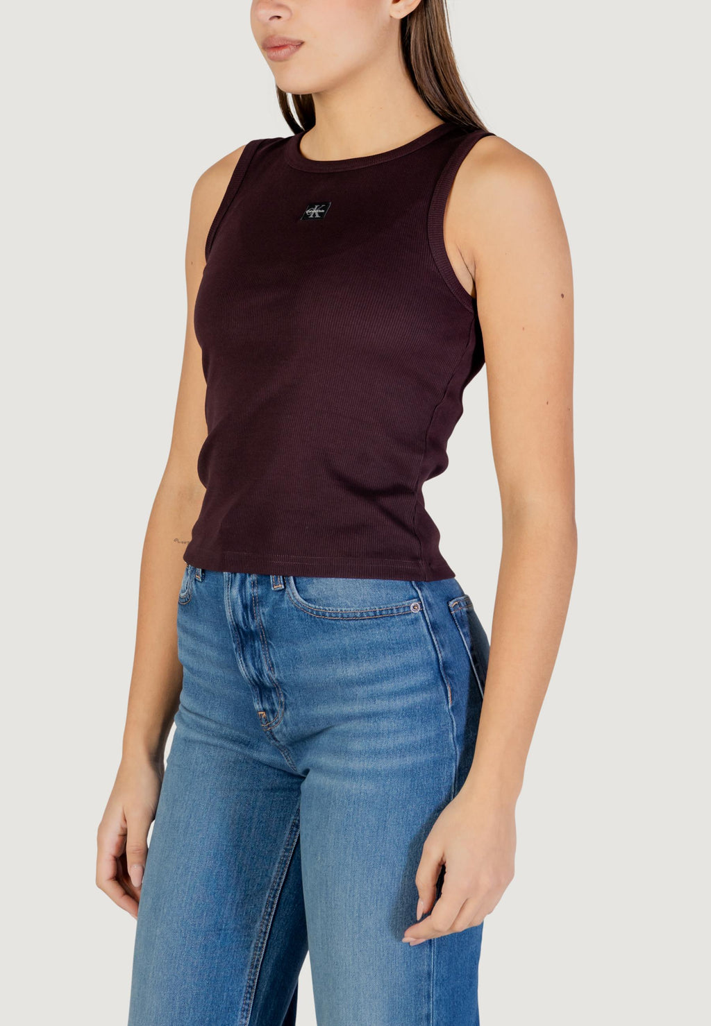 Top Calvin Klein Jeans A - WOVEN LABEL 2X2