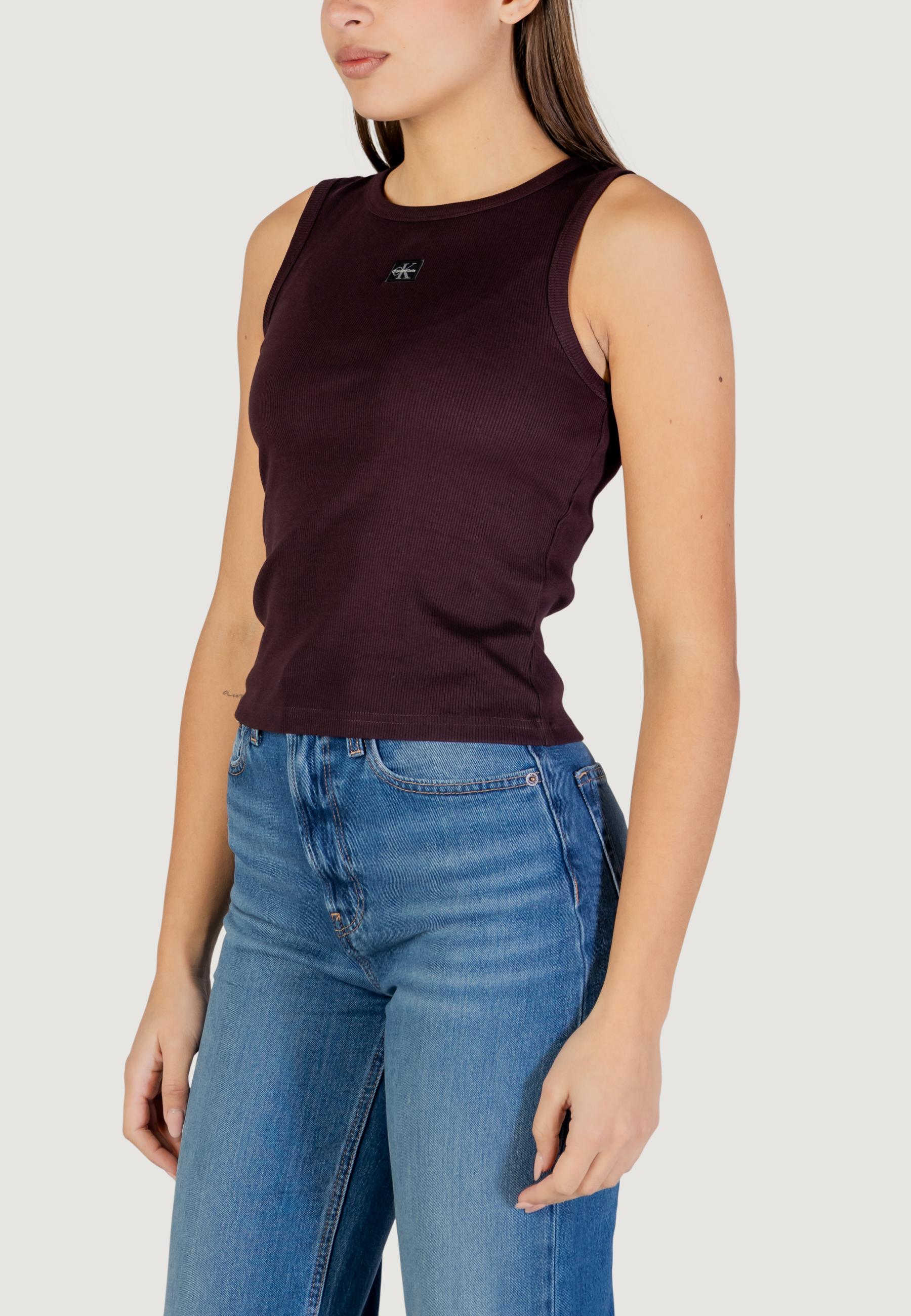 Top Calvin Klein Jeans A - WOVEN LABEL 2X2