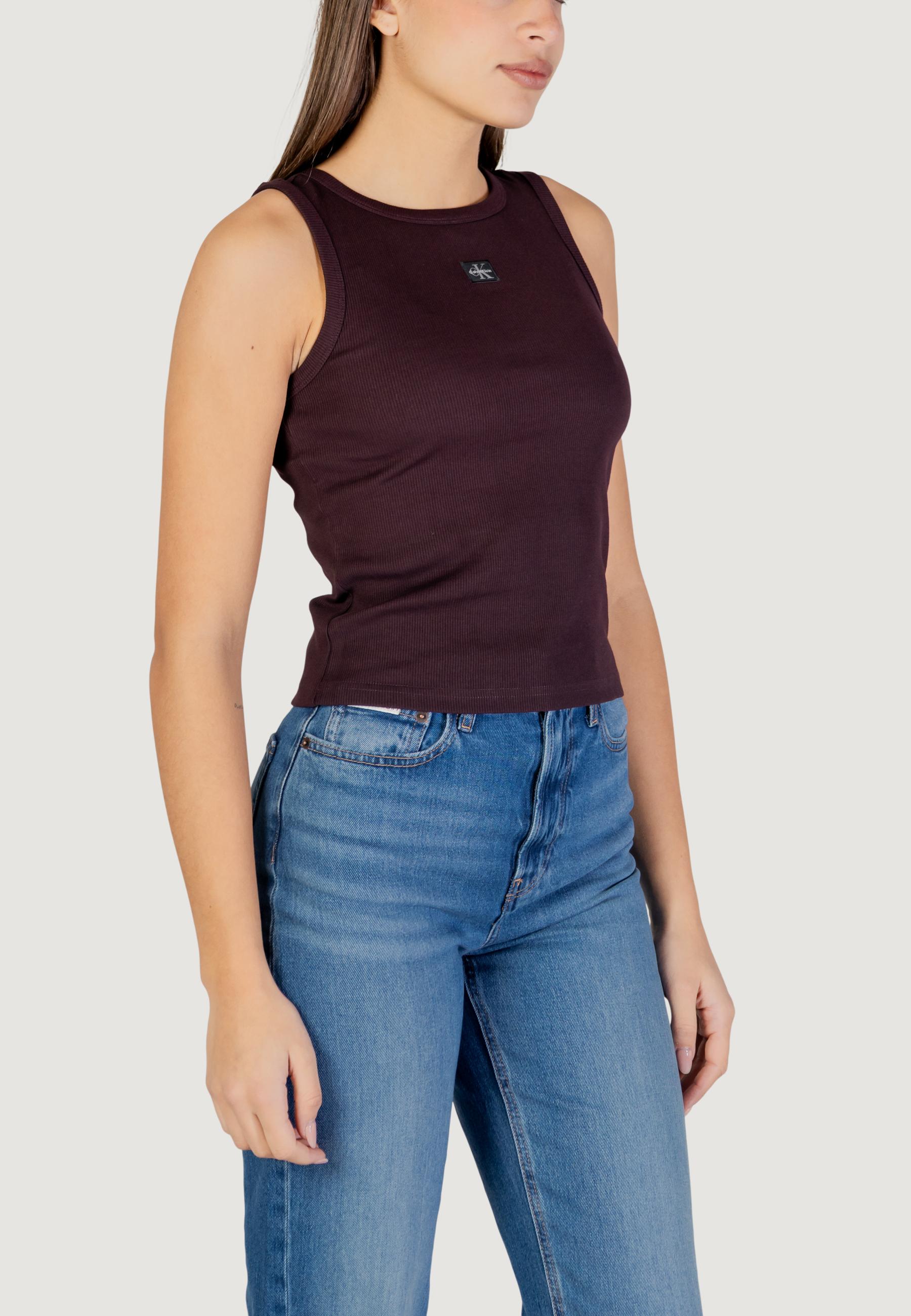 Top Calvin Klein Jeans A - WOVEN LABEL 2X2