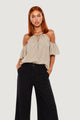 Top I am Top Viscosa Spalle Scoperte