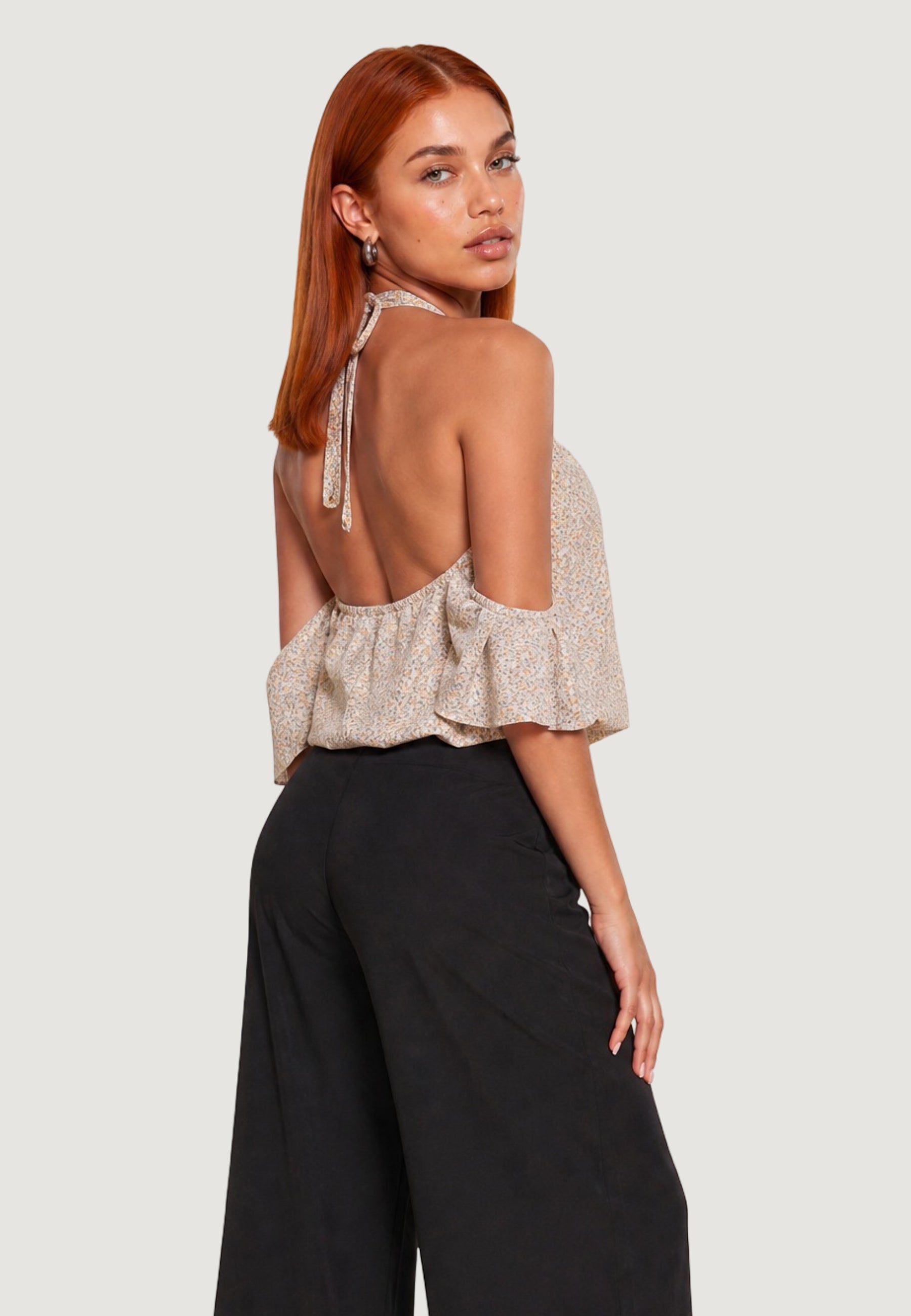 Top I am Top Viscosa Spalle Scoperte