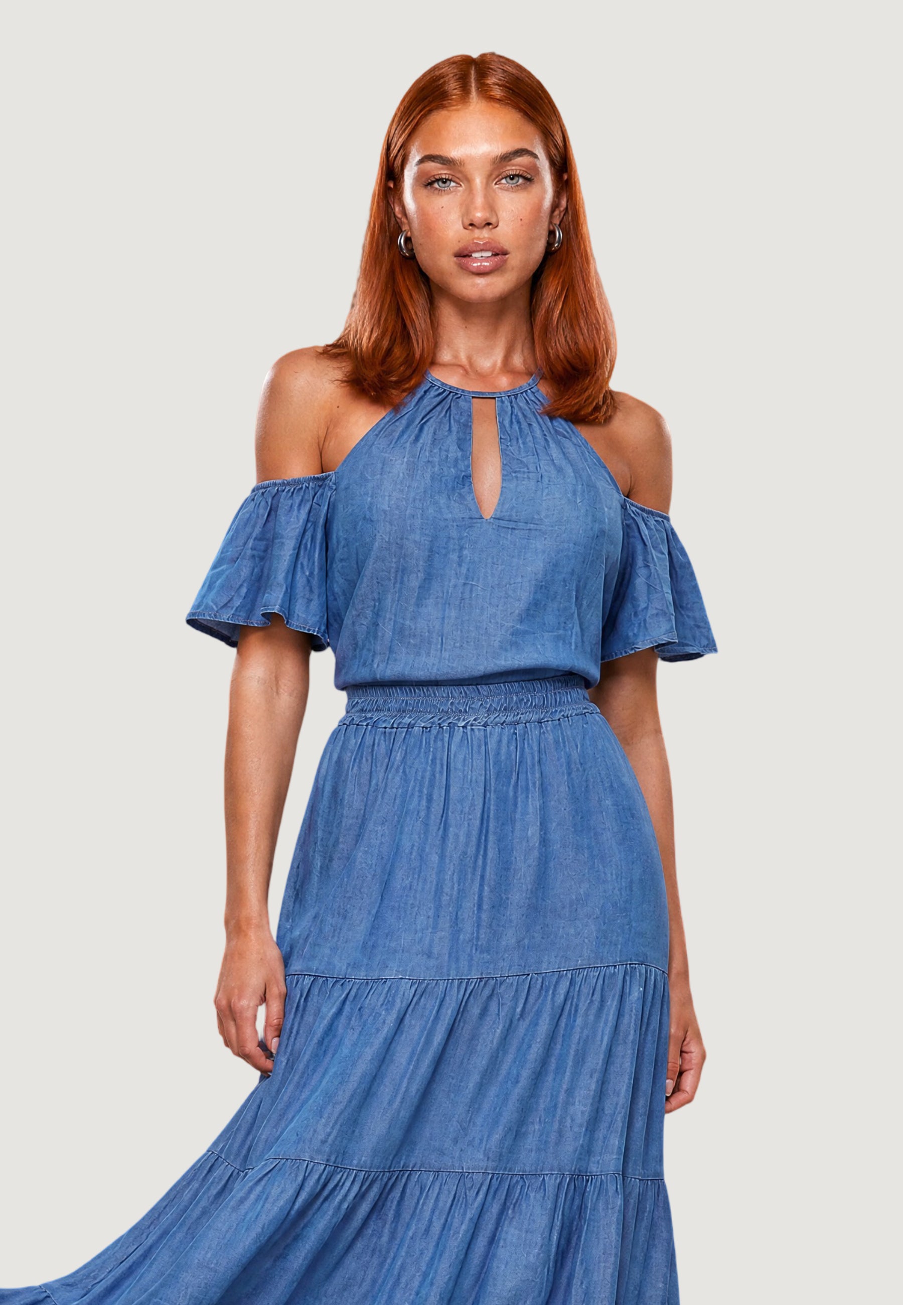 Top I am TOP CHAMBRAY
