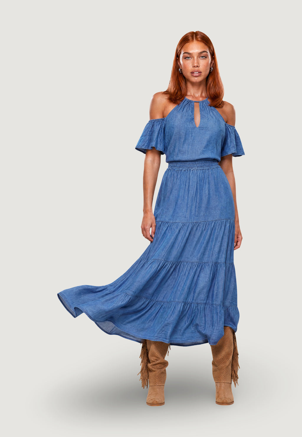Top I am TOP CHAMBRAY