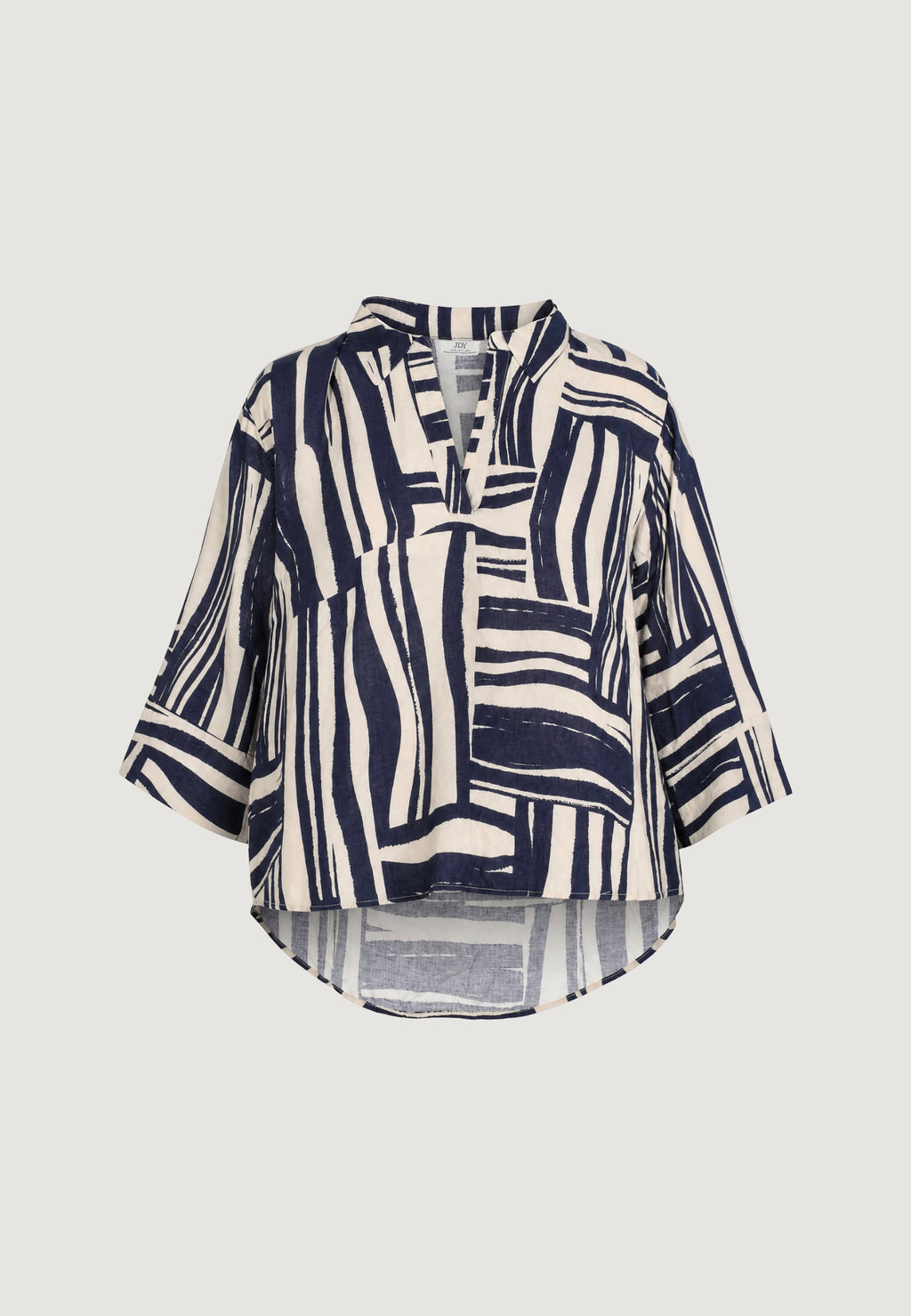 Top Jacqueline de Yong Jdypepper 3/4 V-Neck Collar Top Wvn Dia
