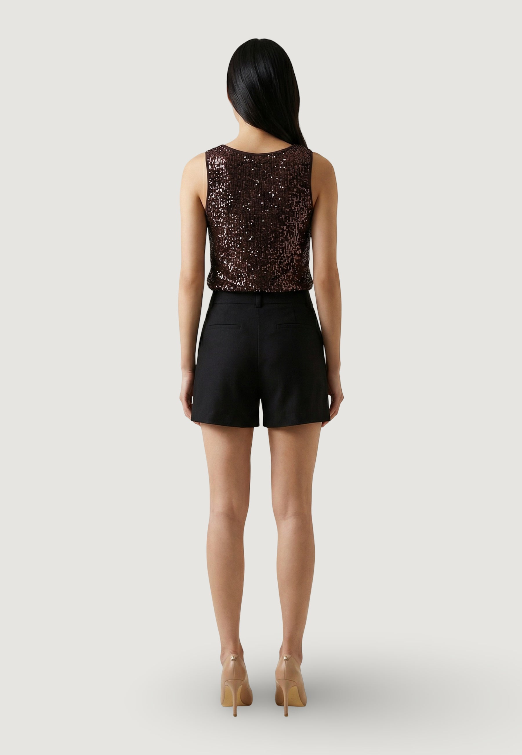Top Jacqueline de Yong Jdygloria Life S/L Sequins Jrs