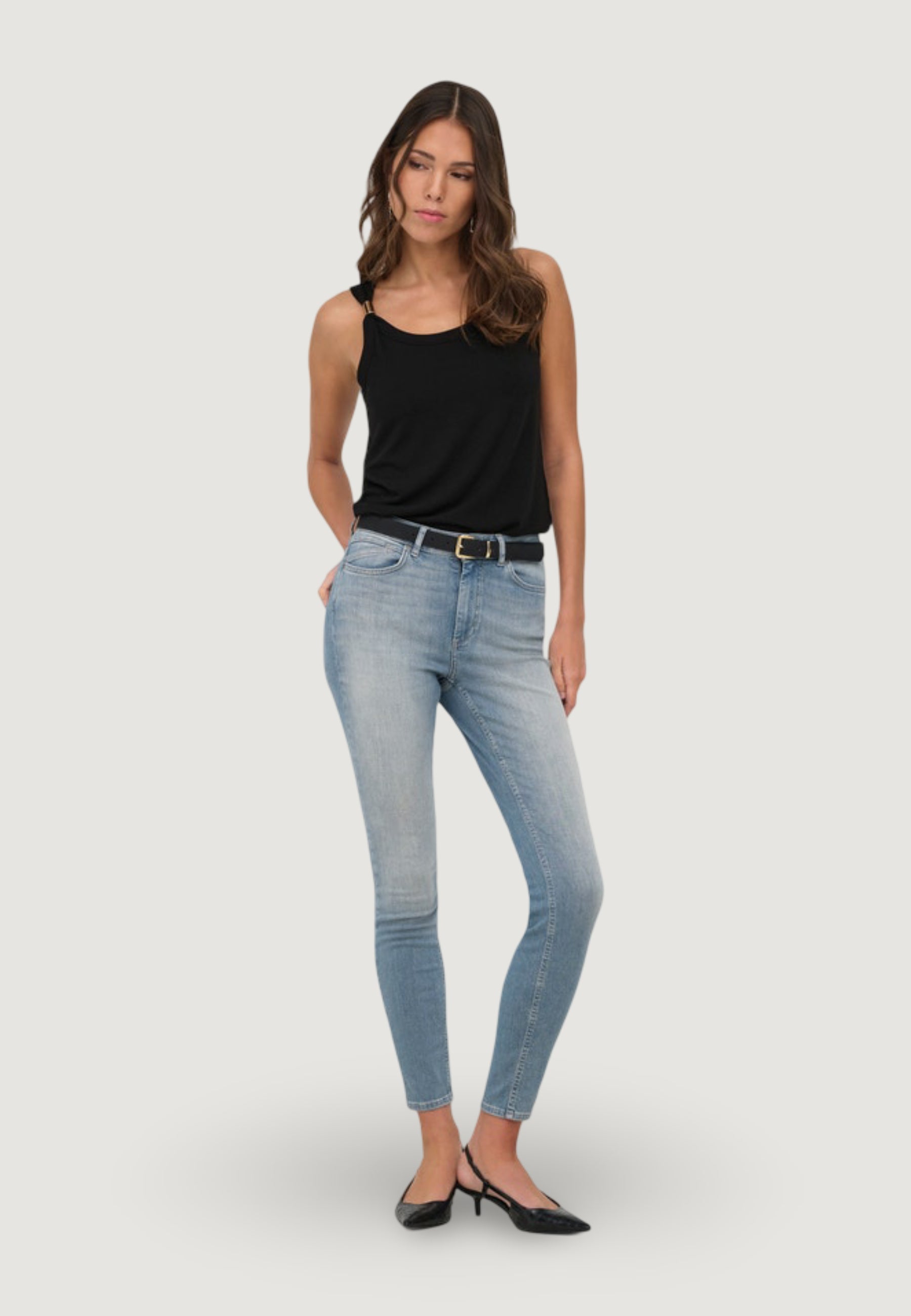 Top Jacqueline de Yong Jdyuffa S/L Jrs Noos