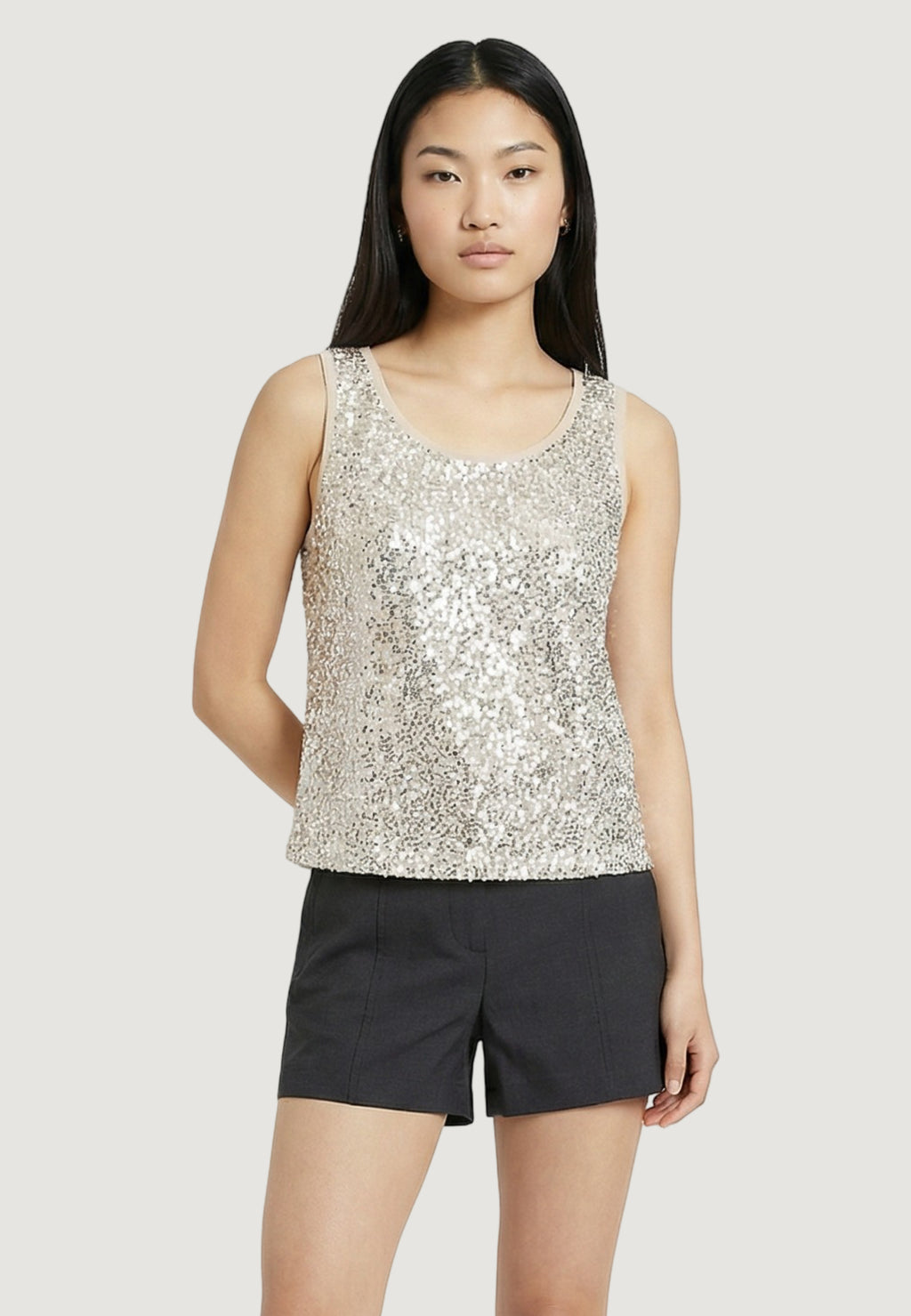 Top Jacqueline de Yong Jdygloria Life S/L Sequins Jrs