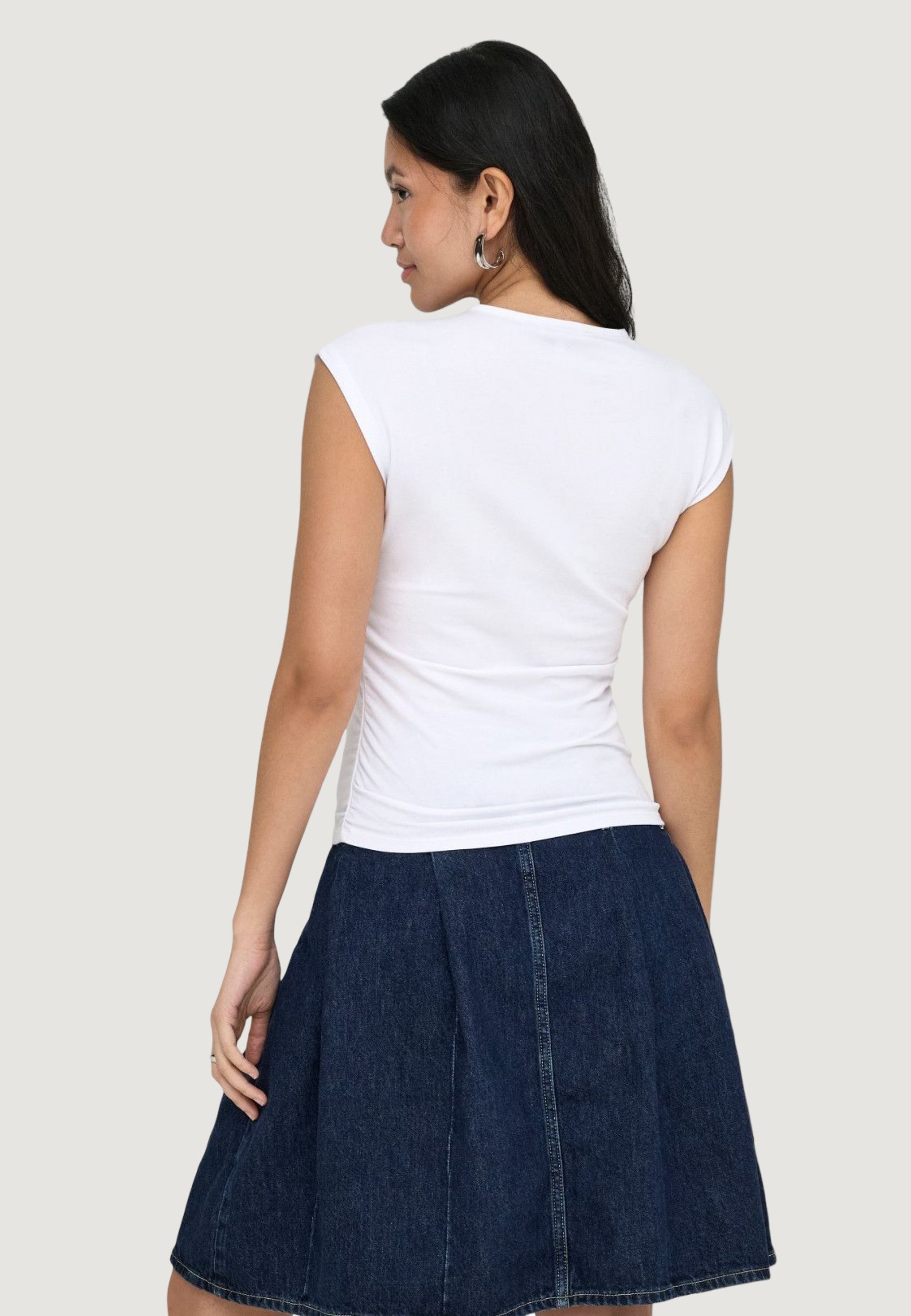 Top Only Onlmira Capsl Ruching Jrs Noos