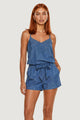 Top Only Onlnova Azure Singlet Wvn