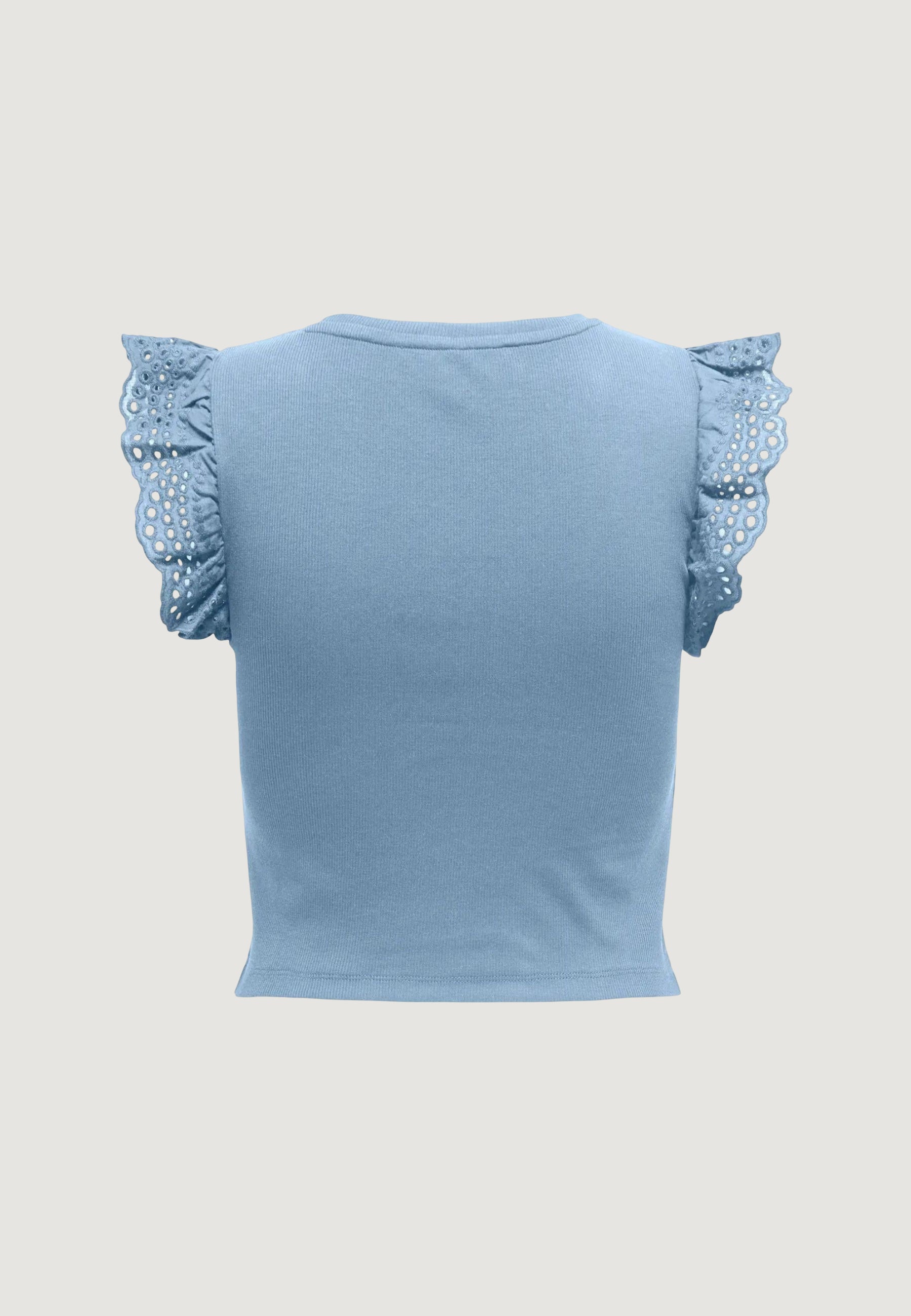 Top Only Onlmathilda S/L Lace Detail Jrs Noos