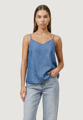 Top Only Onlnova Azure Singlet Wvn