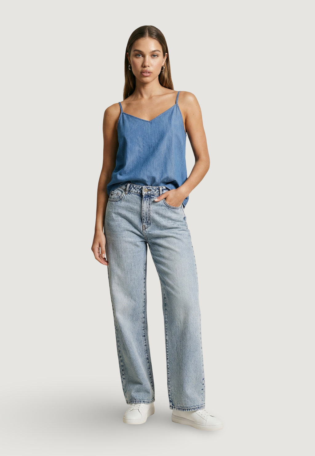Top Only Onlnova Azure Singlet Wvn