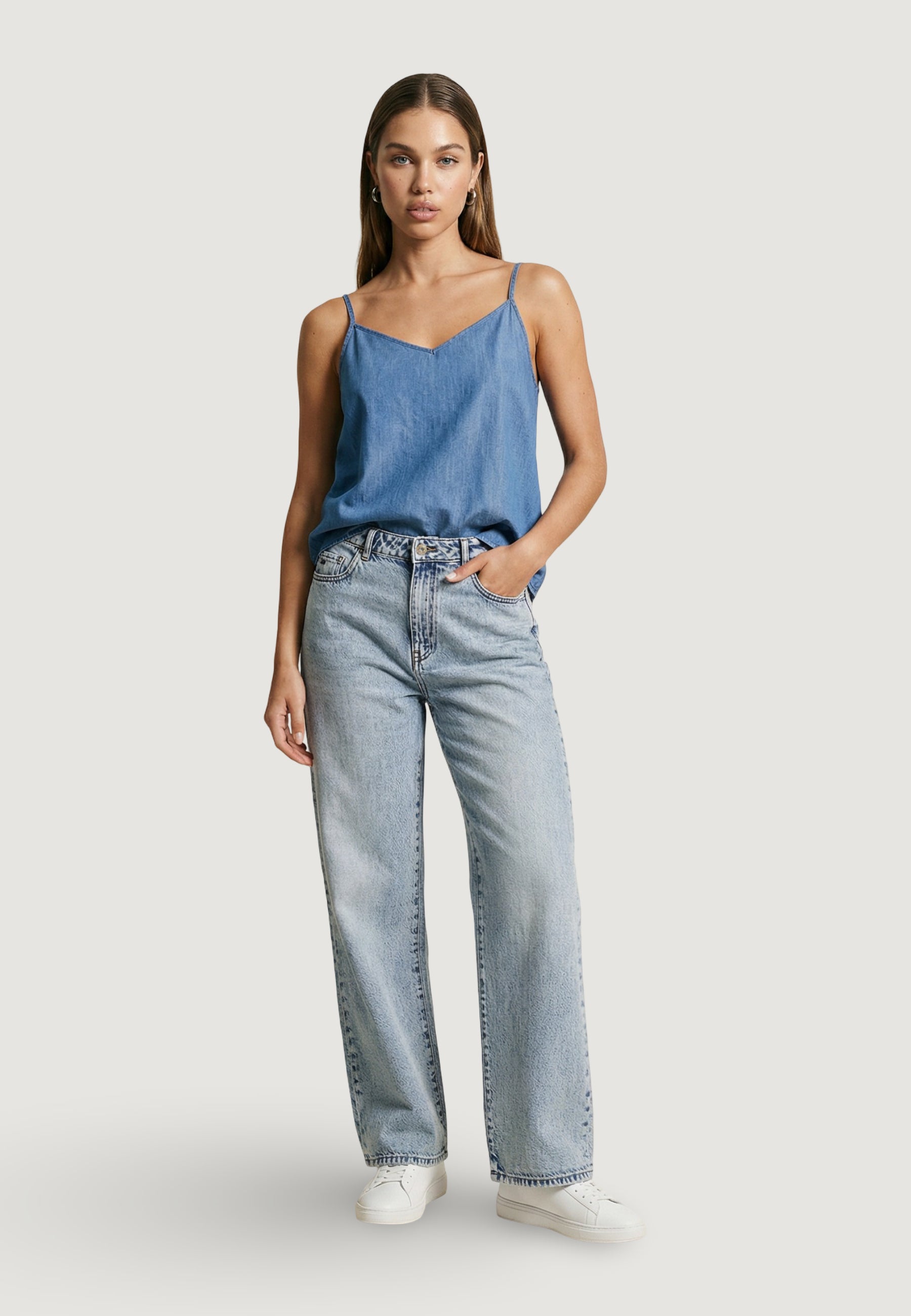 Top Only Onlnova Azure Singlet Wvn