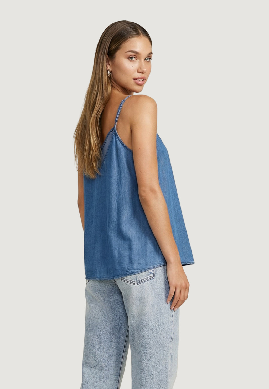 Top Only Onlnova Azure Singlet Wvn