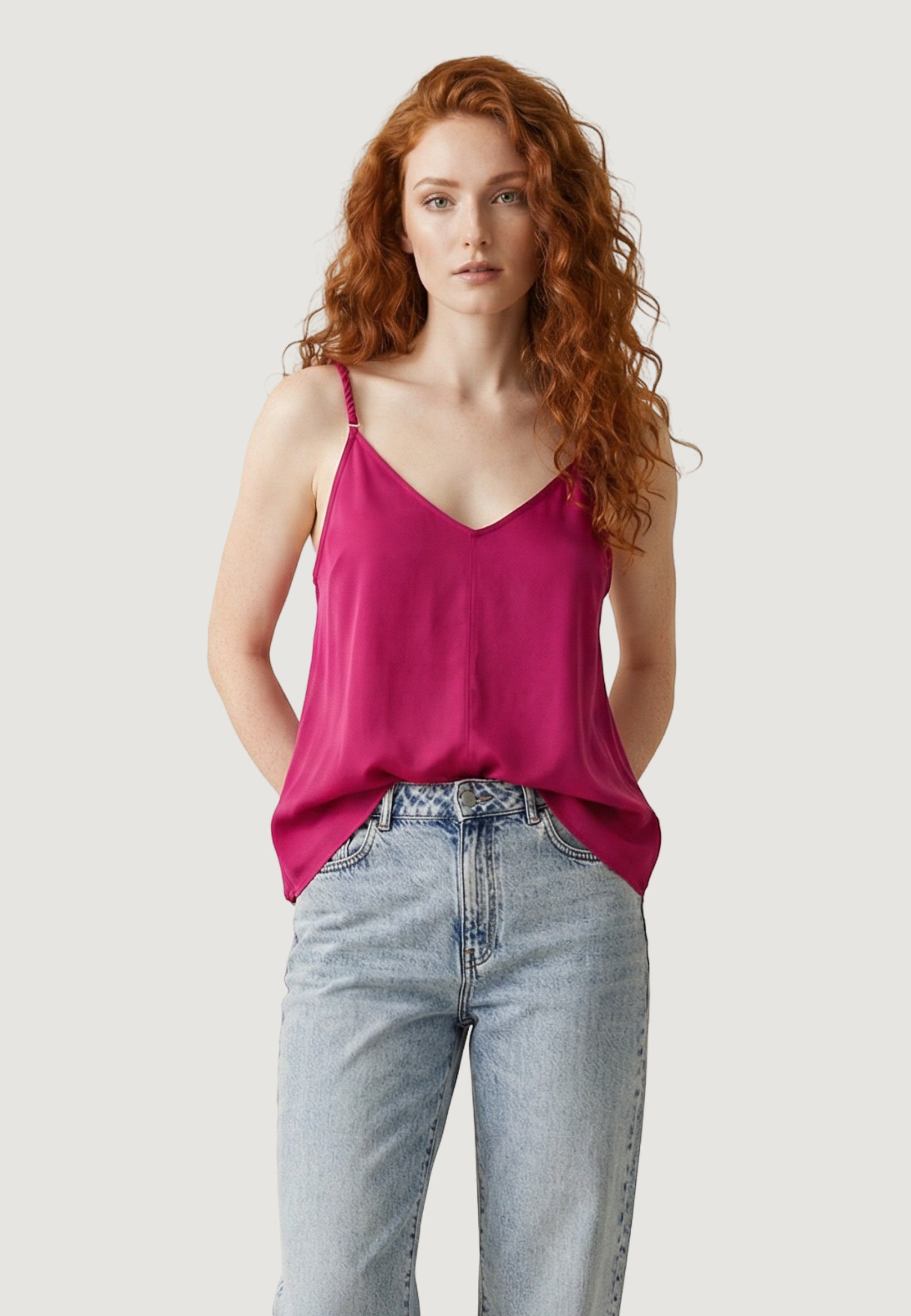 Top Only Onlmadeli Oaklyn Strap Wvn