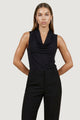 Top Only Onlhannah S/L Waterfall Jrs