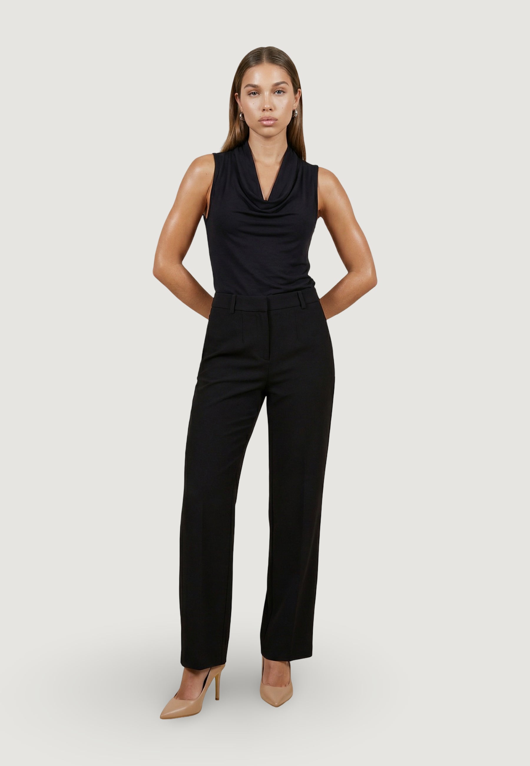 Top Only Onlhannah S/L Waterfall Jrs