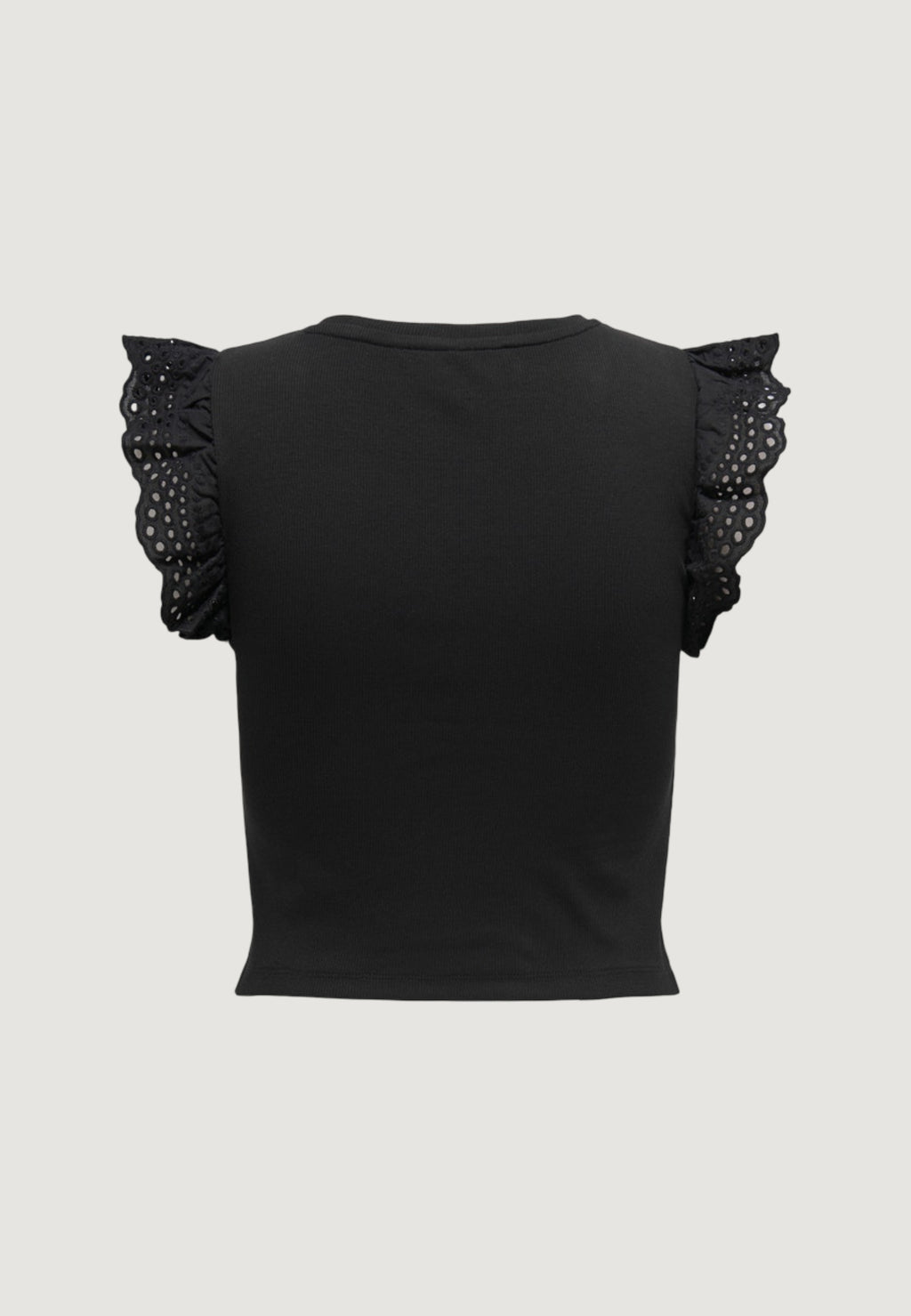Top Only Onlmathilda S/L Lace Detail Jrs Noos