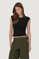 Top Only Onlmira Capsl Ruching Jrs Noos
