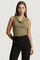 Top Only Onlhannah S/L Waterfall Jrs