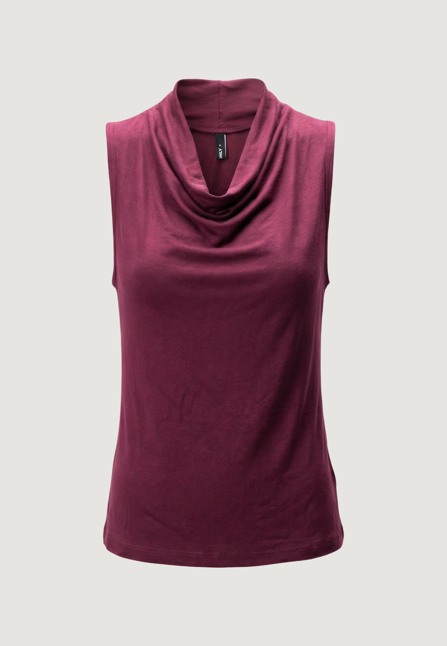 Top Only Onlhannah S/L Waterfall Jrs