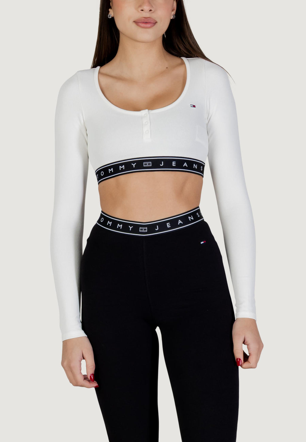 T-shirt manica lunga Tommy Hilfiger Jeans DW0DW22538