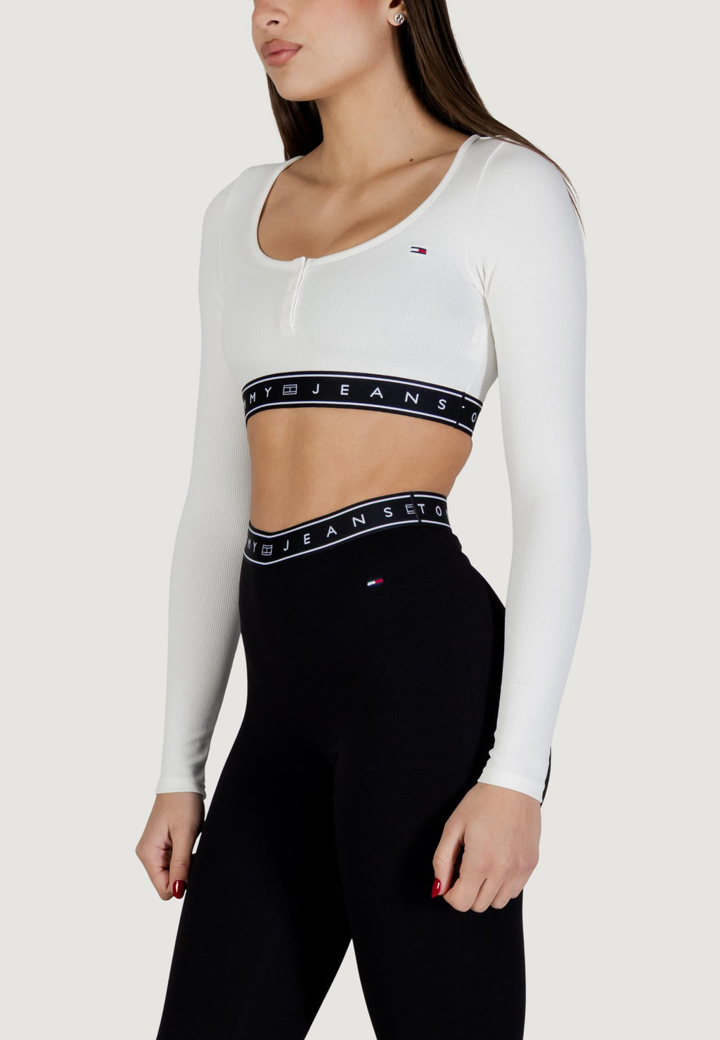 T-shirt manica lunga Tommy Hilfiger Jeans DW0DW22538