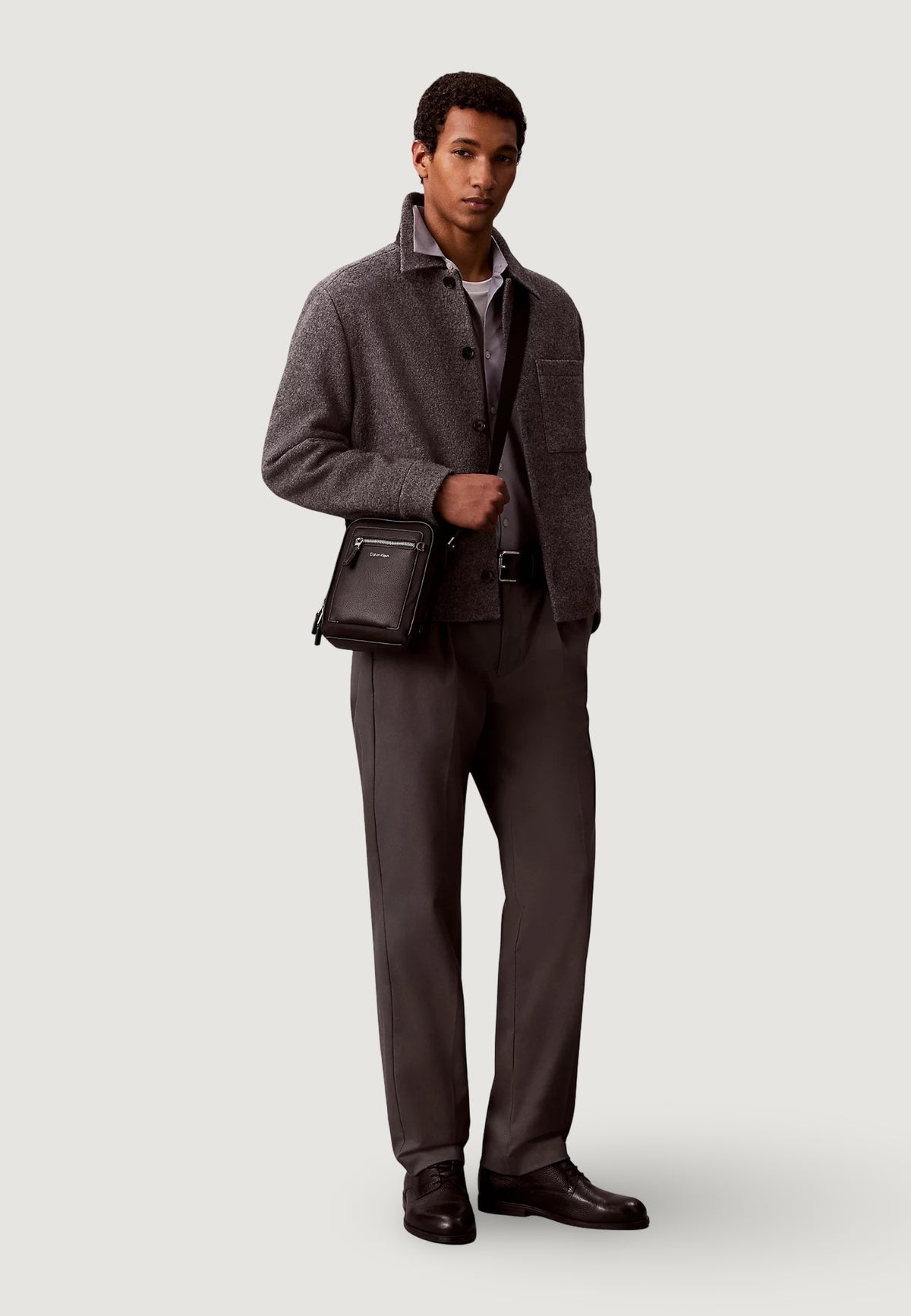 Tracolla Calvin Klein SSNL RAISED LOGO REPORTER