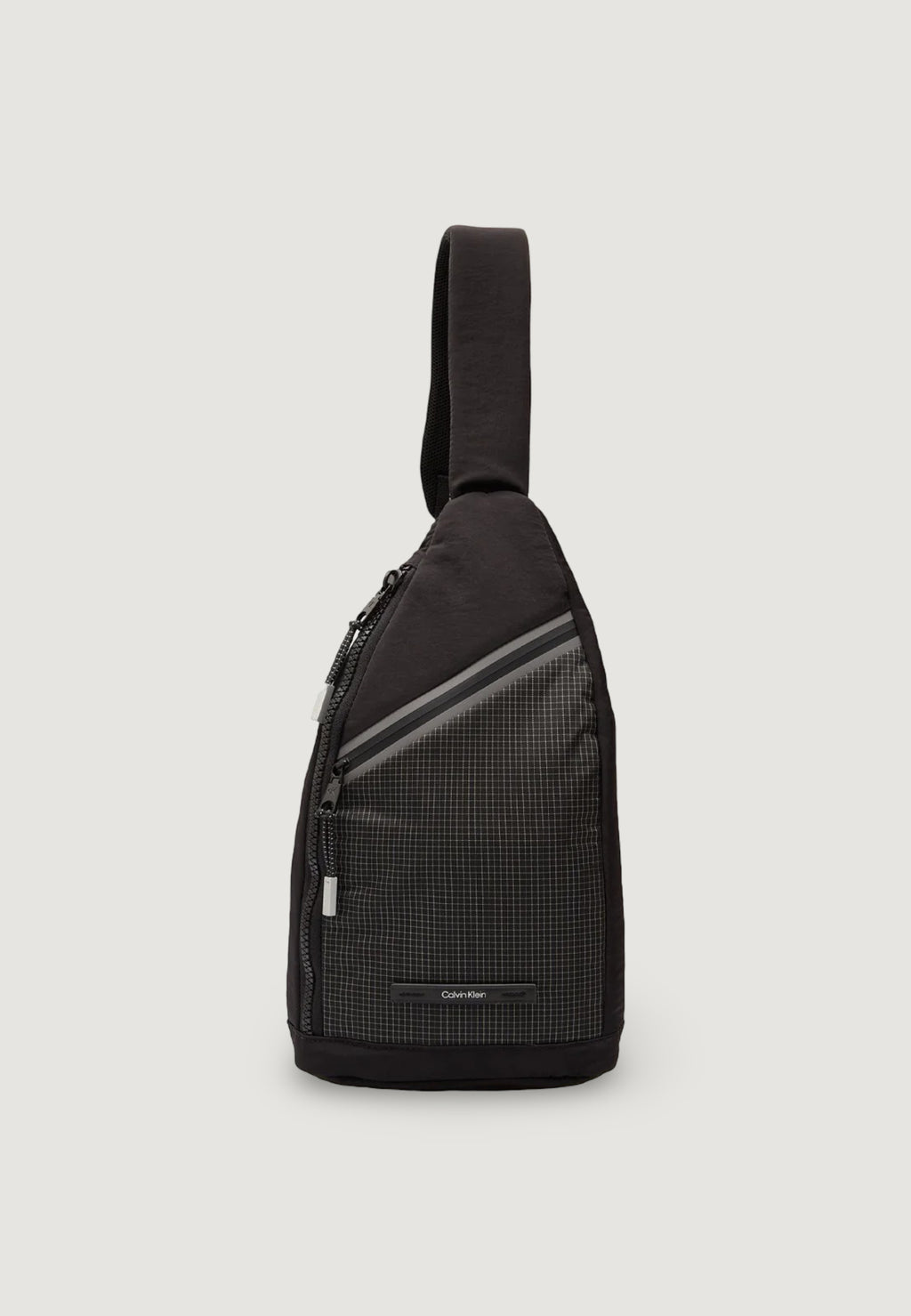 Tracolla Calvin Klein STRIPED UTILITY ZIP SLING