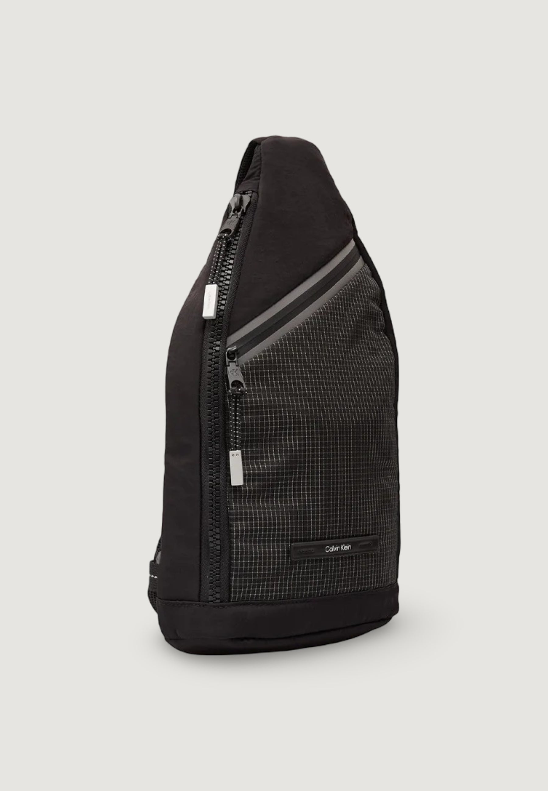 Tracolla Calvin Klein STRIPED UTILITY ZIP SLING