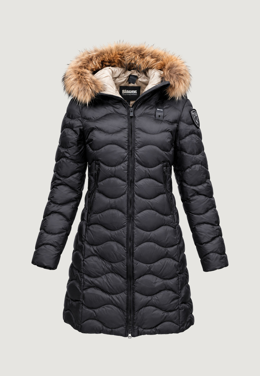 Down jacket Blauer. LYNEL