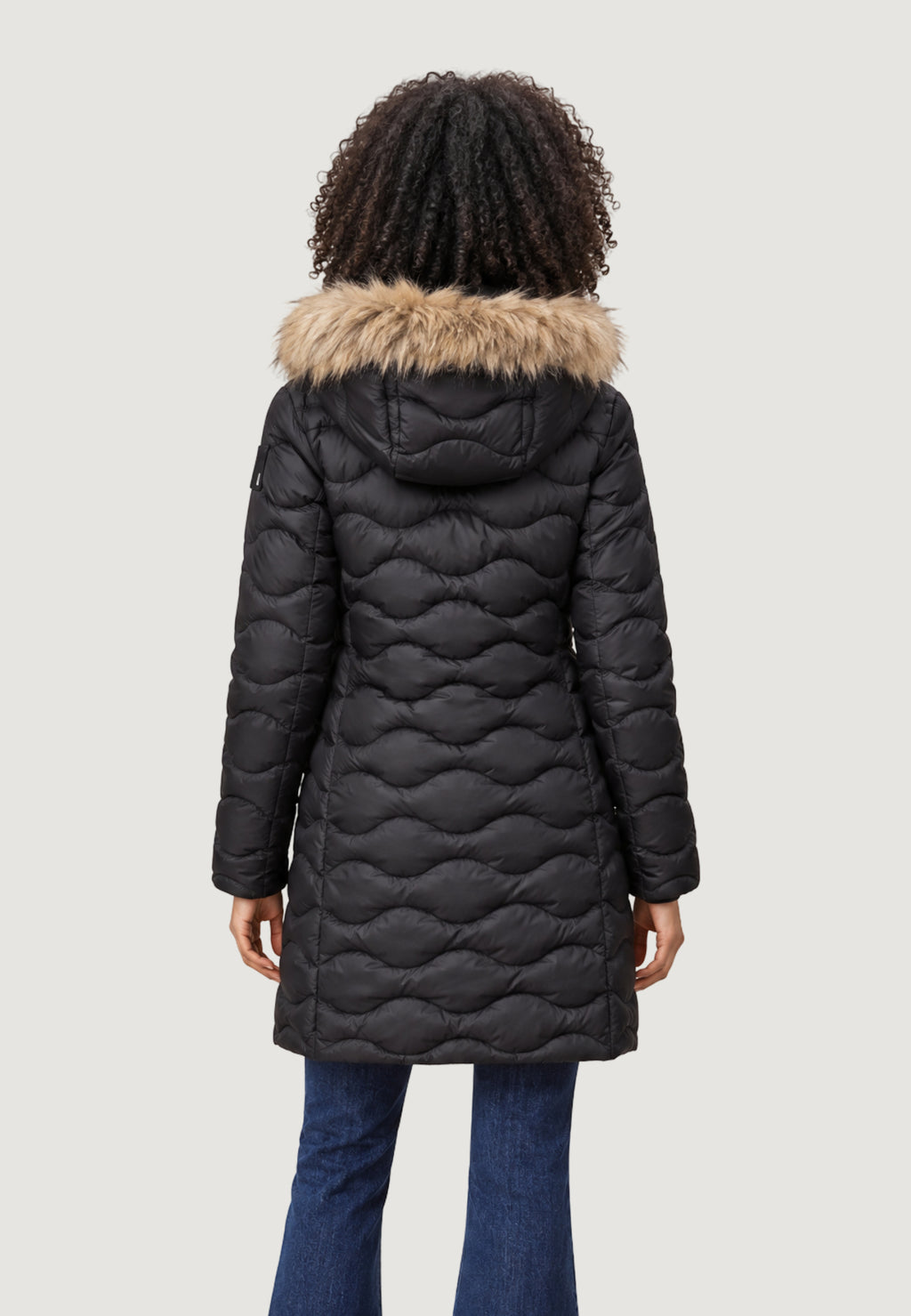 Down jacket Blauer. LYNEL