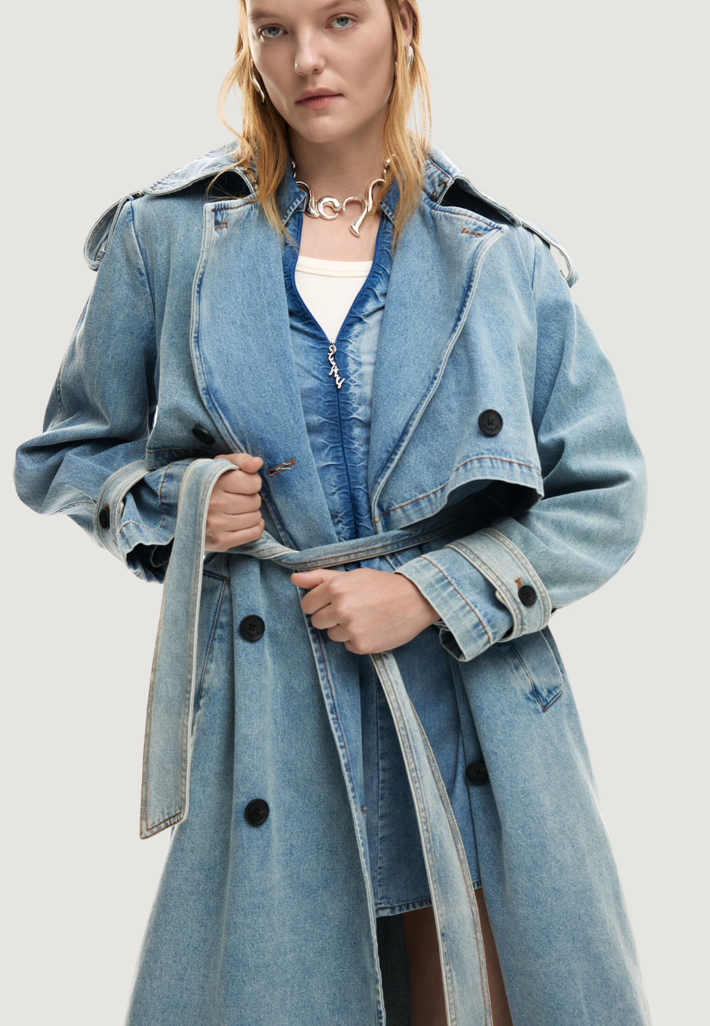 Trenchcoat Desigual CHAQ_VIO