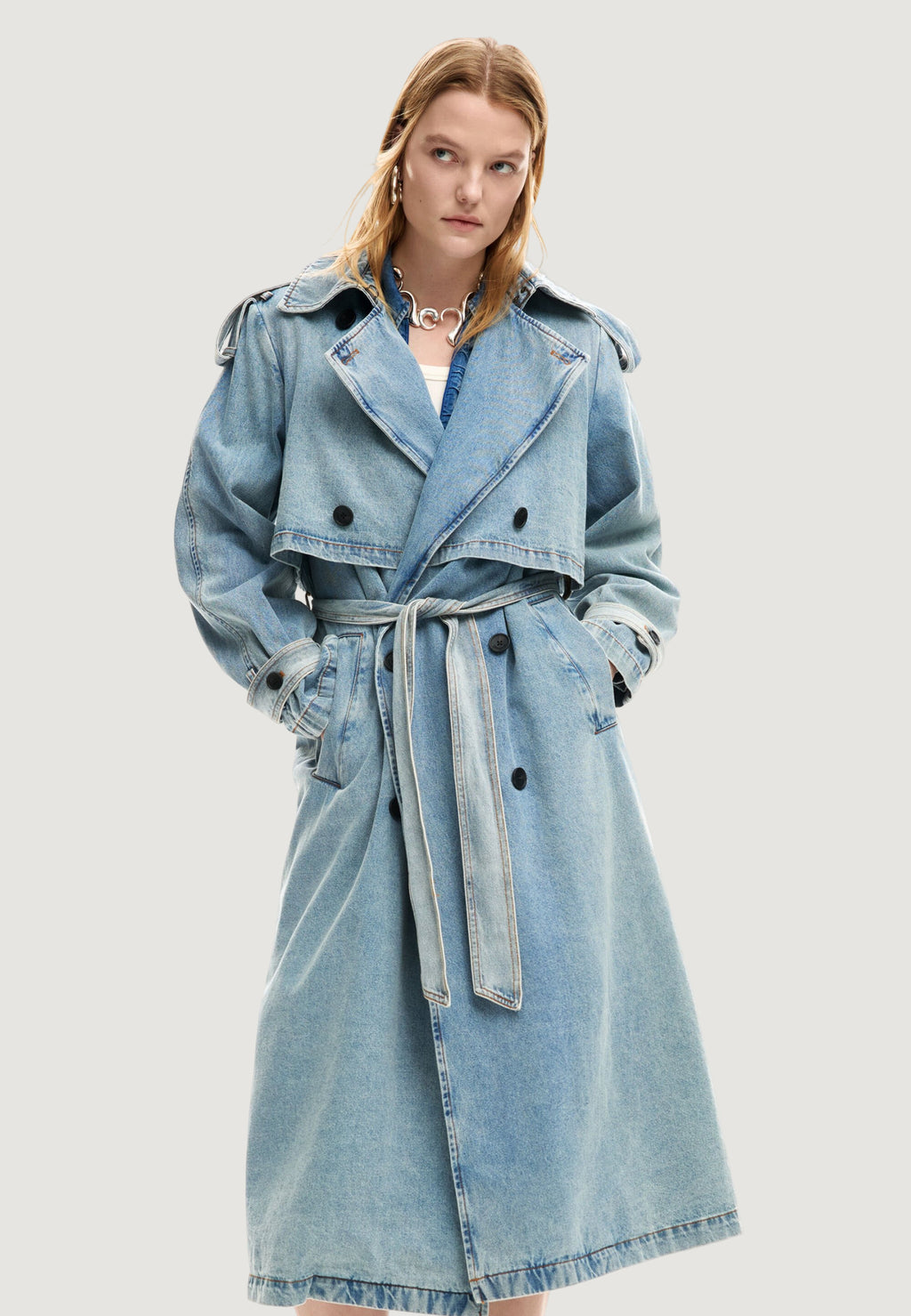Trenchcoat Desigual CHAQ_VIO