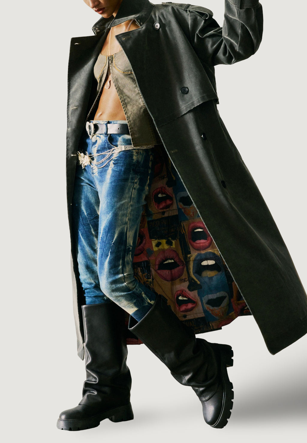 Trench Desigual CHAQ_TRENCH REPRISE