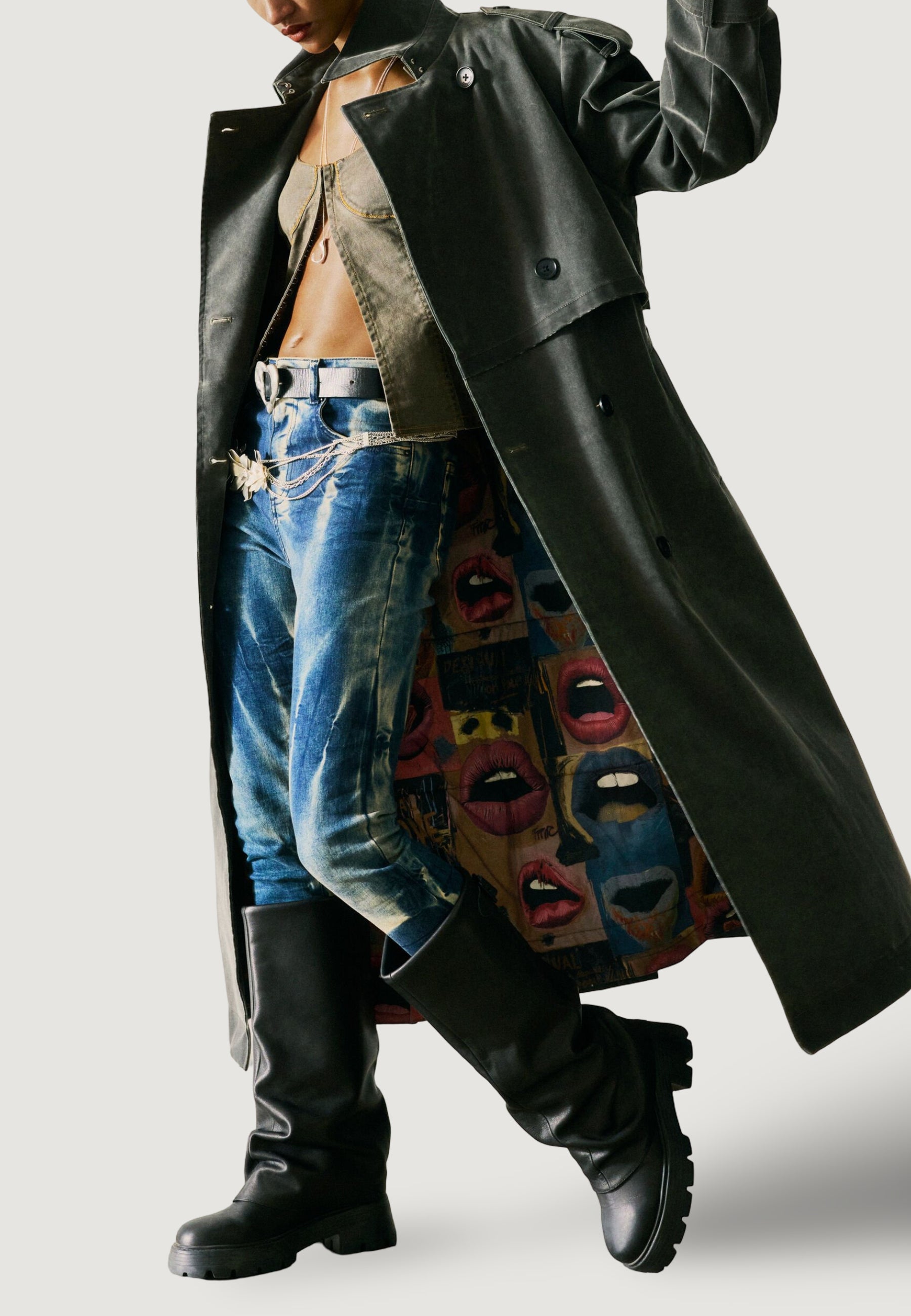 Trench Desigual CHAQ_TRENCH REPRISE