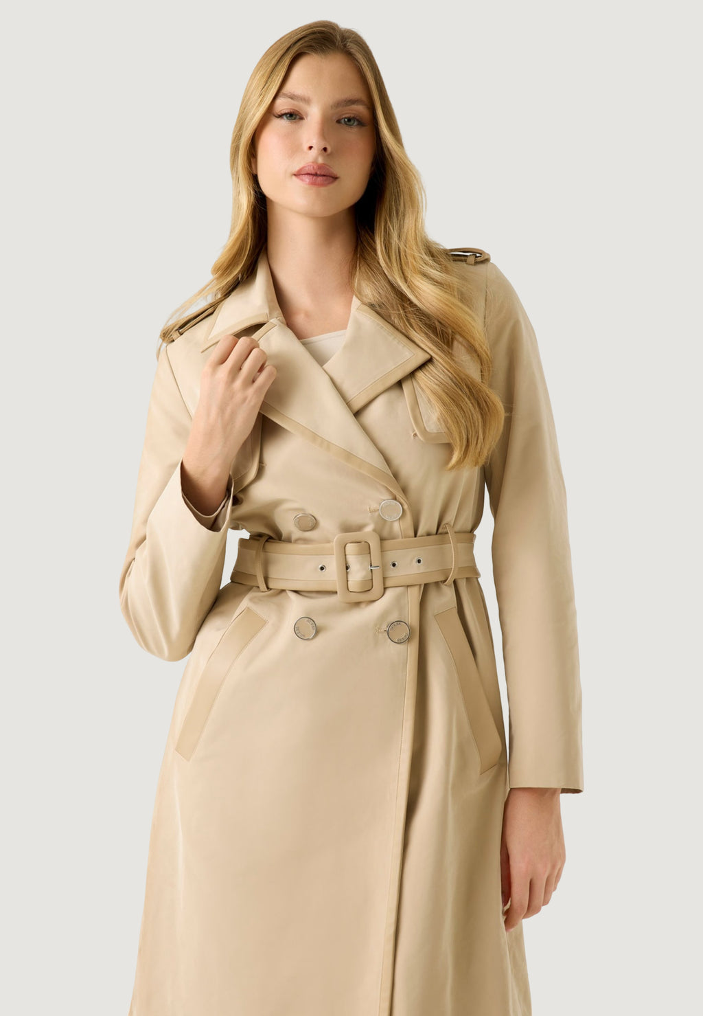 Trench Guess JENNY PU DETAILS