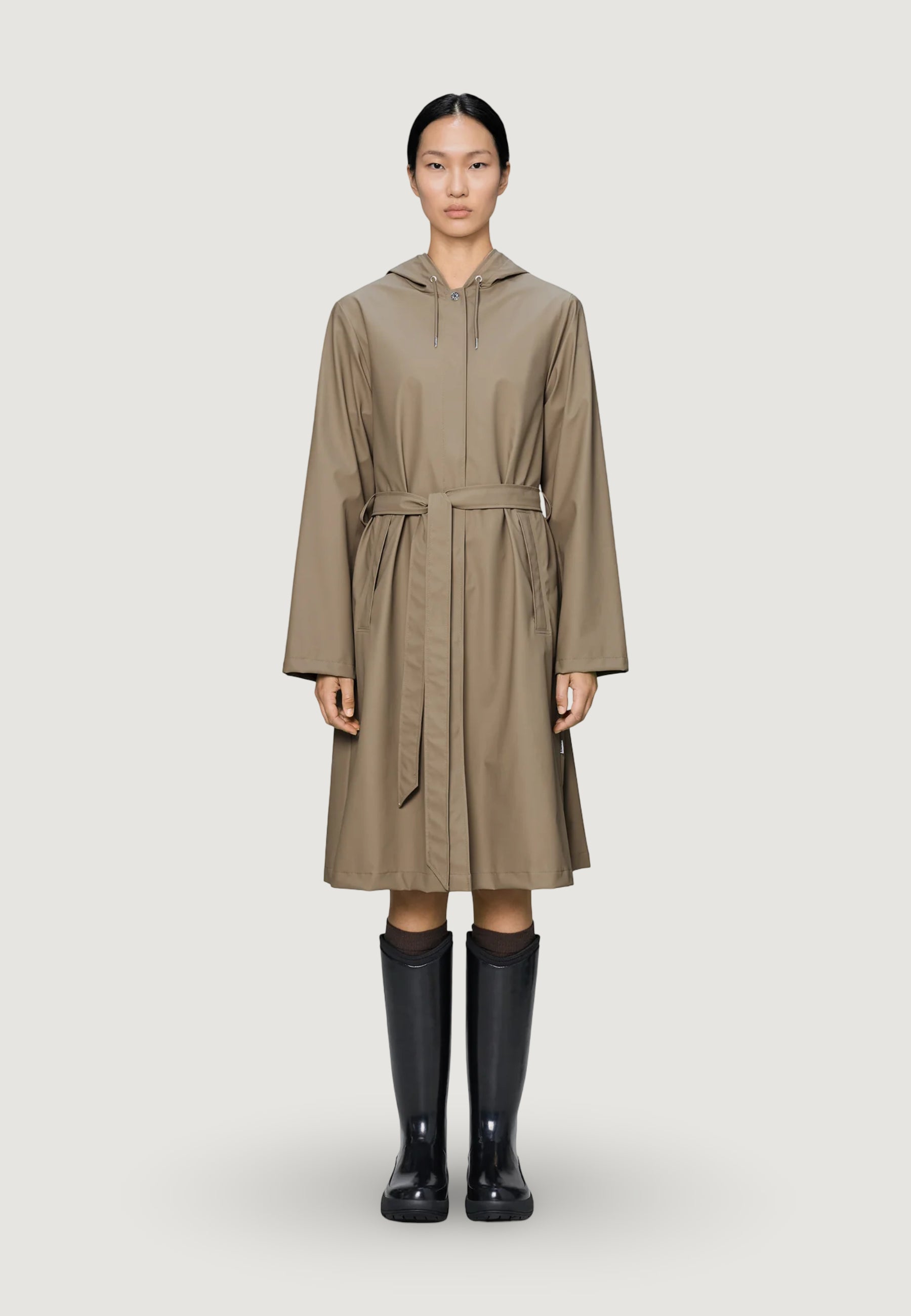 Trench Rains A-Line Longer W Jcket W3