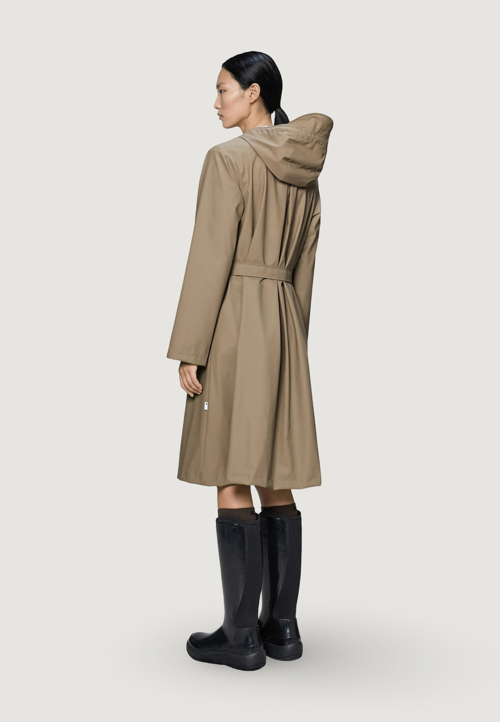 Trench Rains A-Line Longer W Jcket W3
