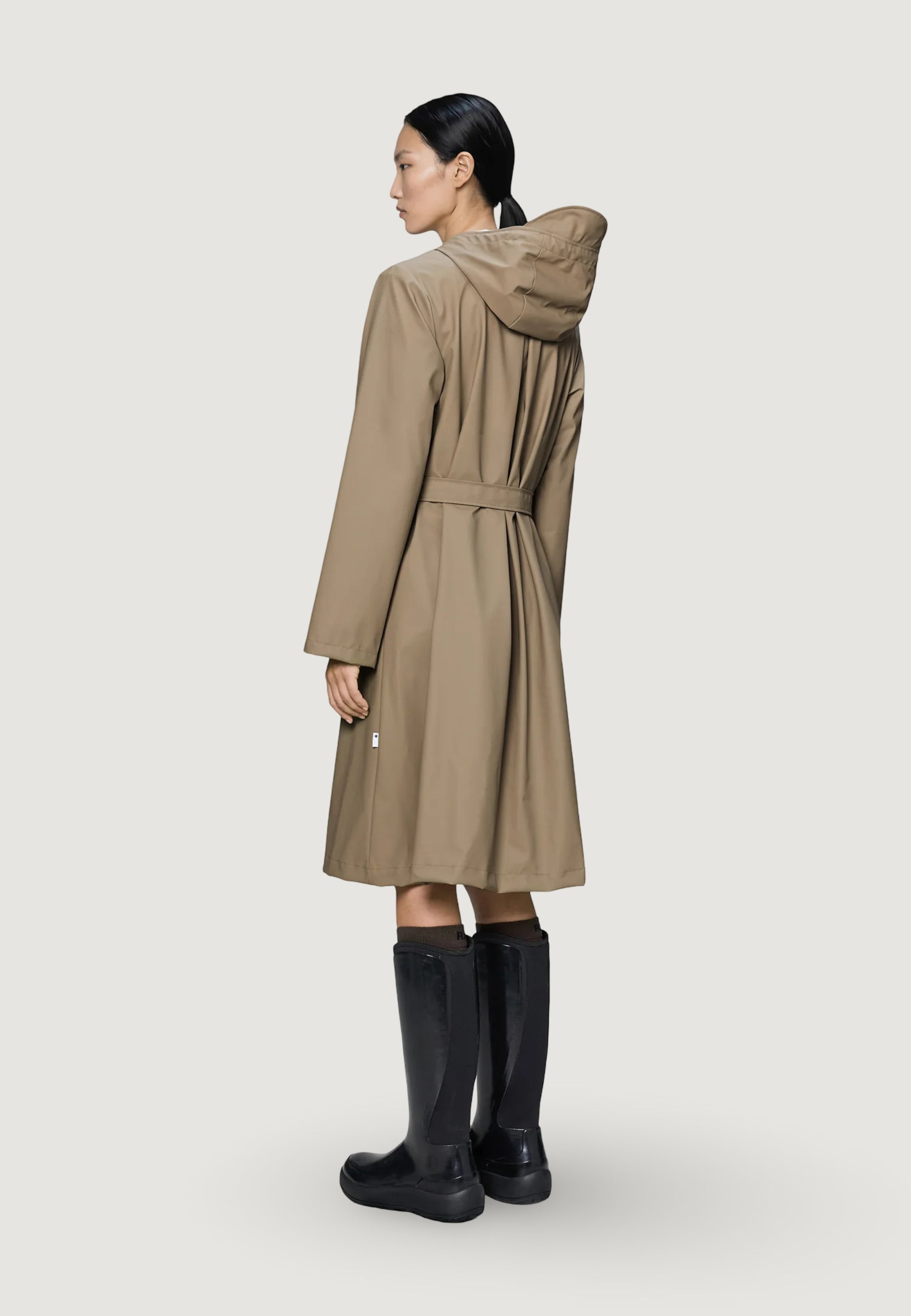 Trench Rains A-Line Longer W Jcket W3