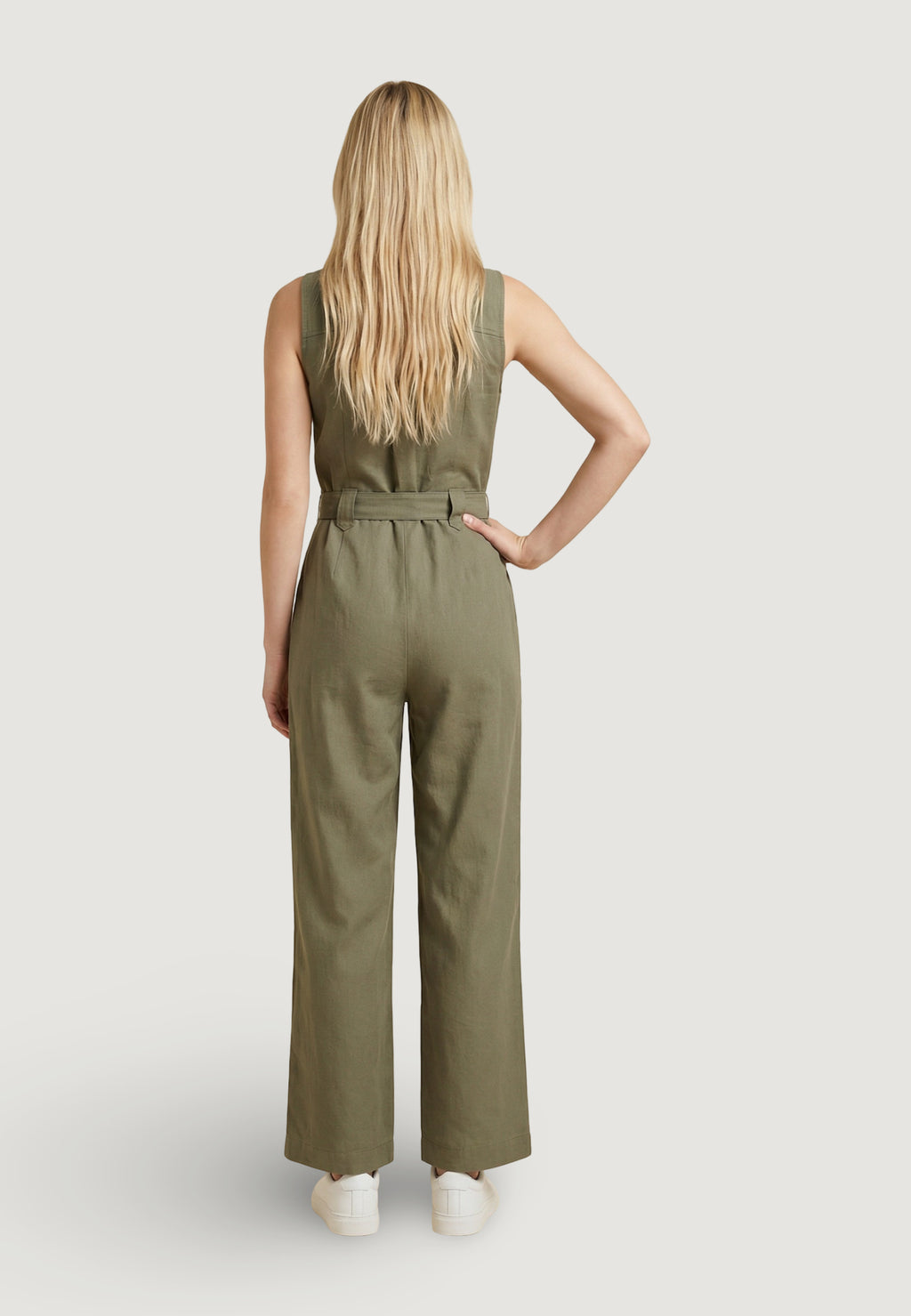 Tuta elegante Only Onltila Life S/L Belt Jumpsuit Tlr