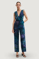 Tutina Desigual JUMPSUIT_FLORESAZUL