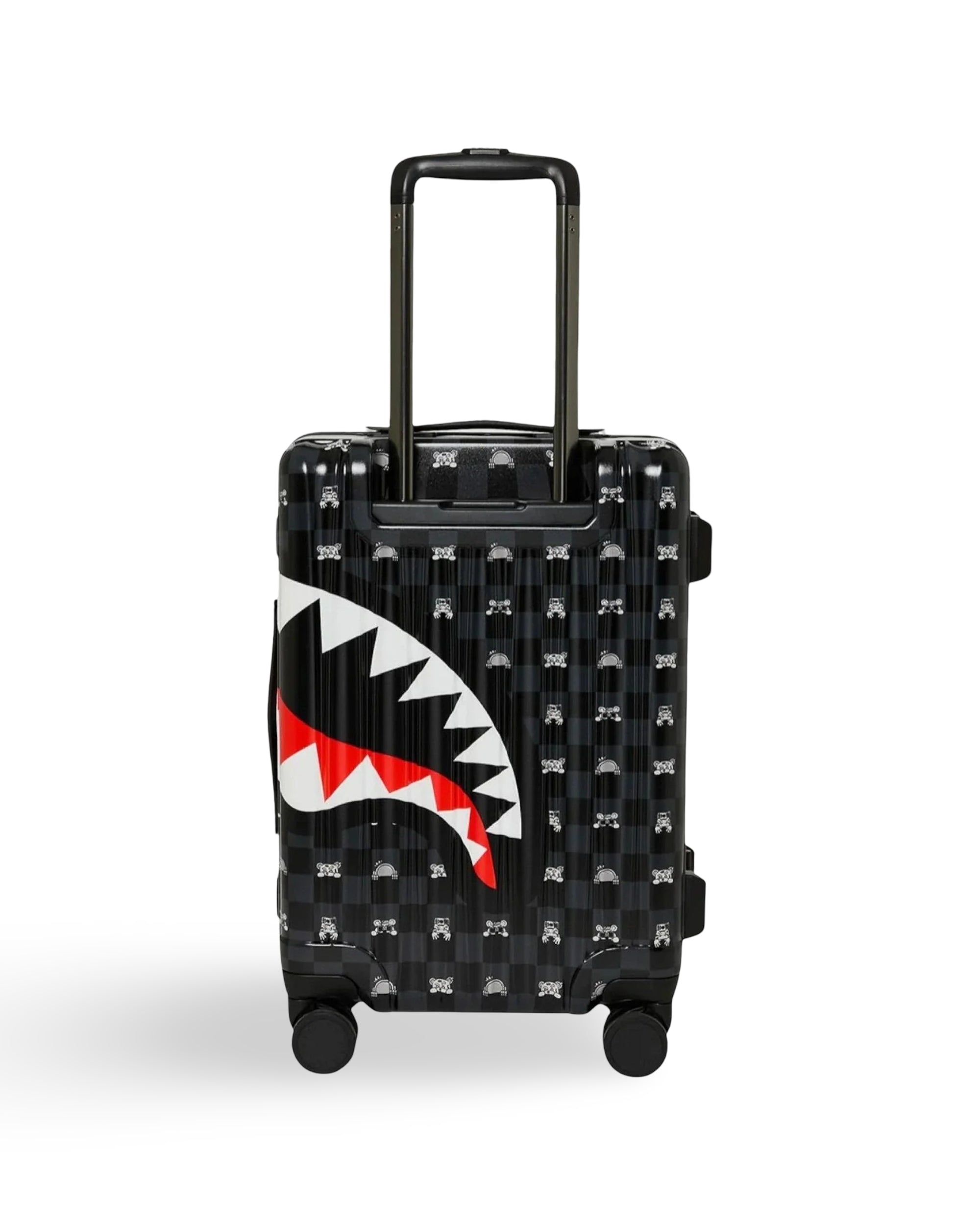 Valigia Sprayground GRAY PEEKING CHARACTER SKETCH CARRY-ON HARD LUGGAGE