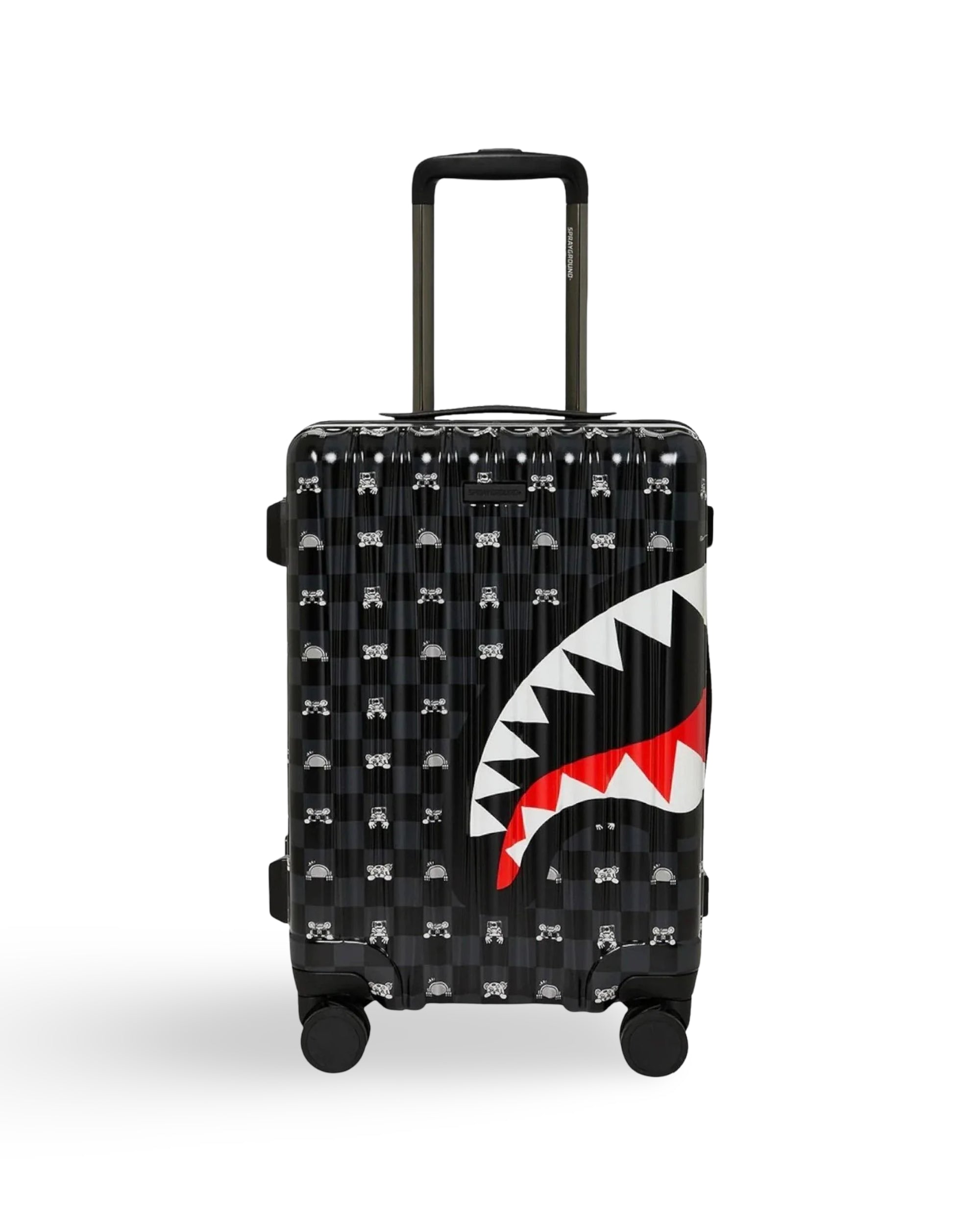 Valigia Sprayground GRAY PEEKING CHARACTER SKETCH CARRY-ON HARD LUGGAGE