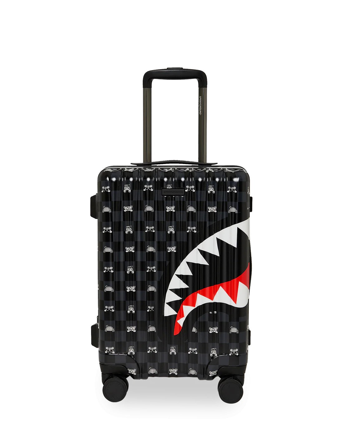 Valigia Sprayground GRAY PEEKING CHARACTER SKETCH CARRY-ON HARD LUGGAGE