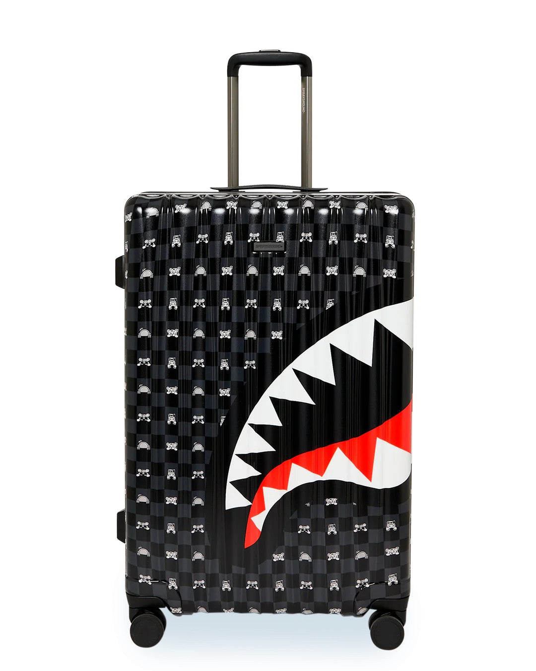 Valigia Sprayground GRAY PEEKING CHARACTER SKETCH LARGE HARD LUGGAGE